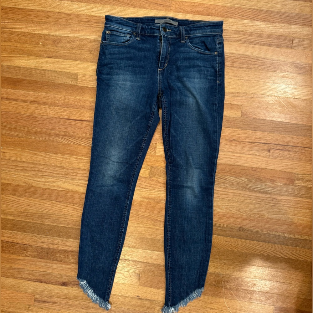 Joe's Jeans Ankle length Cropped with fringe